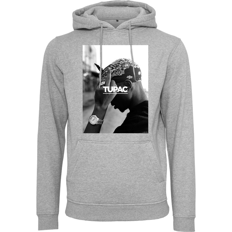 Merchcode 2Pac F*ck the World Hoody Heather Grey