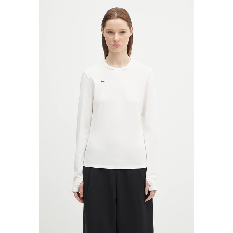 PANGAIA Tričko s dlouhým rukávem Pangaia Cotton-Stretch Long