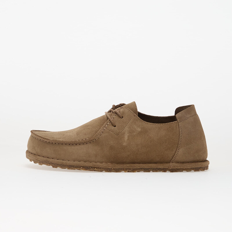 Birkenstock Utti Lace Suede Leather Gray Taupe 44