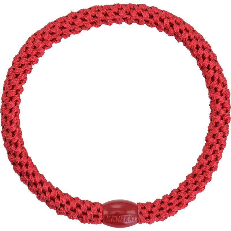 Gumička do vlasů Kknekki Slim Red