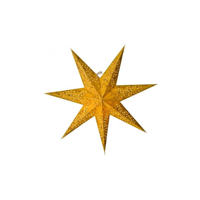 watt & VEKE Závěsná hvězda Beatrix Gold 44 cm