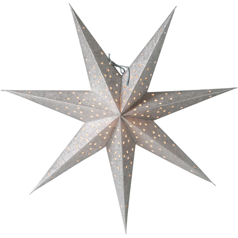 watt & VEKE Závěsná hvězda Donna slim Silver 60 cm