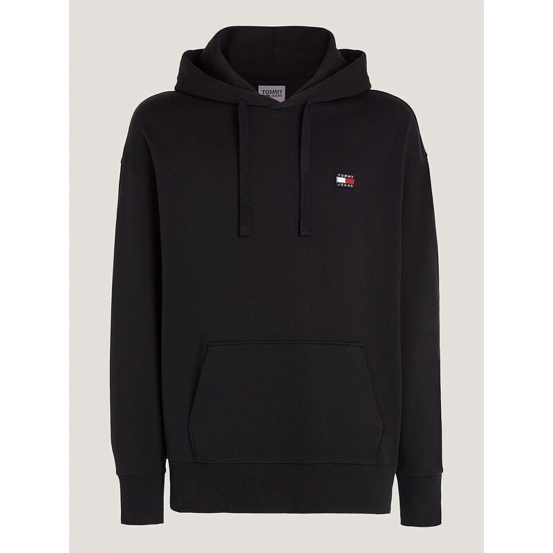 Černá mMikina Tommy Hilfiger s kapucí