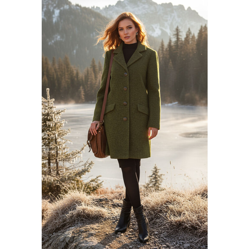 TopMode Vlněný kabát