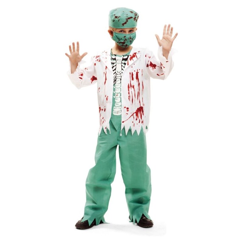 Dětský kostým Zombie doktor Pro věk (roků) 10-12