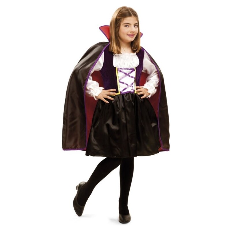 Dětský kostým Královna Vamp Pro věk (roků) 10-12