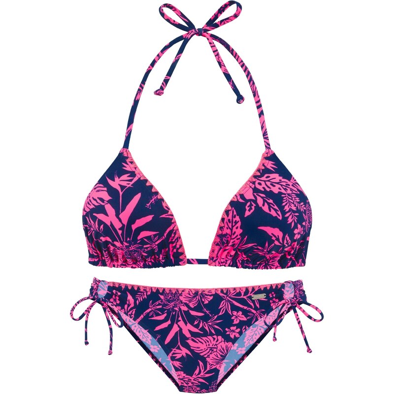 VENICE BEACH Bikiny marine modrá / pink 108375854