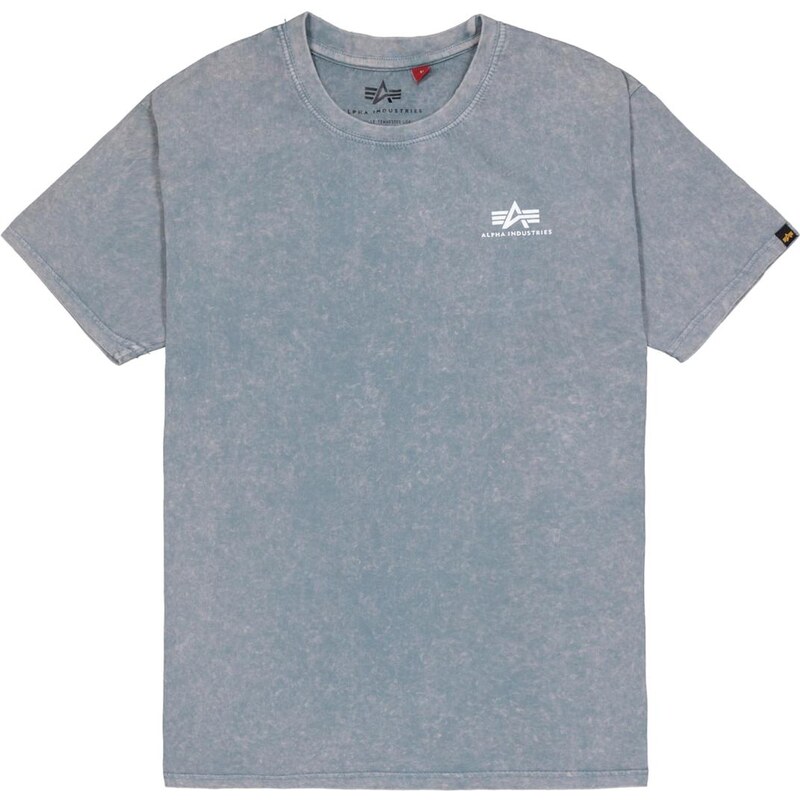 ALPHA INDUSTRIES Tričko modrá / šedá / bílá