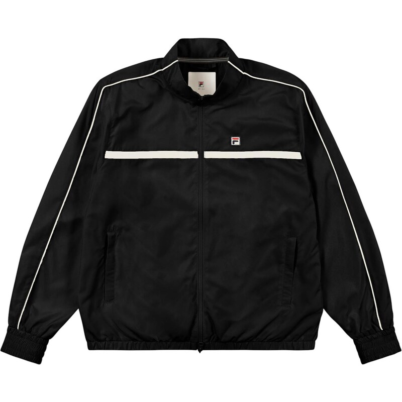 FILA Mikina San Siro černá / bílá