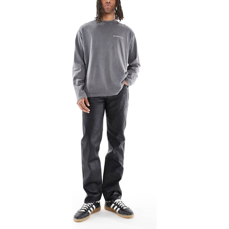 Levis 501 Original straight jeans in black coated