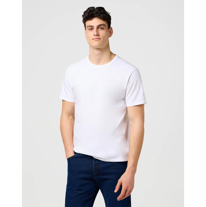 3-balení triček WRANGLER 3 PACK TEE WHITE 112371480