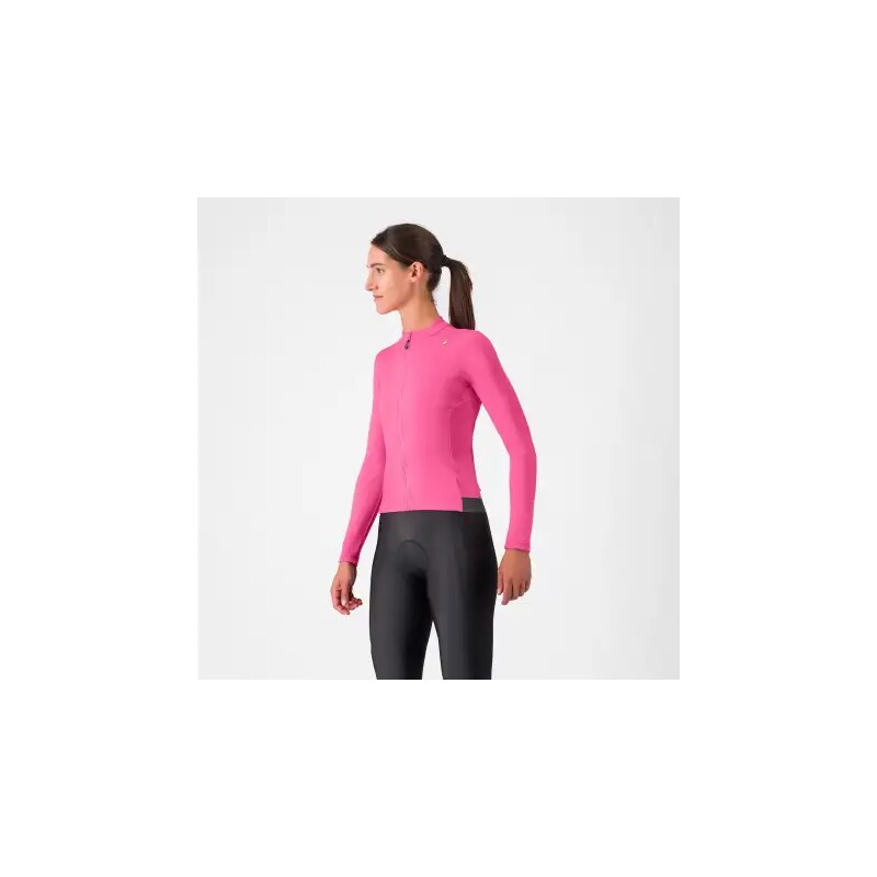 Castelli Espresso Thermal dámský dres Violet Pink/Dark Gray vel. M 108385192
