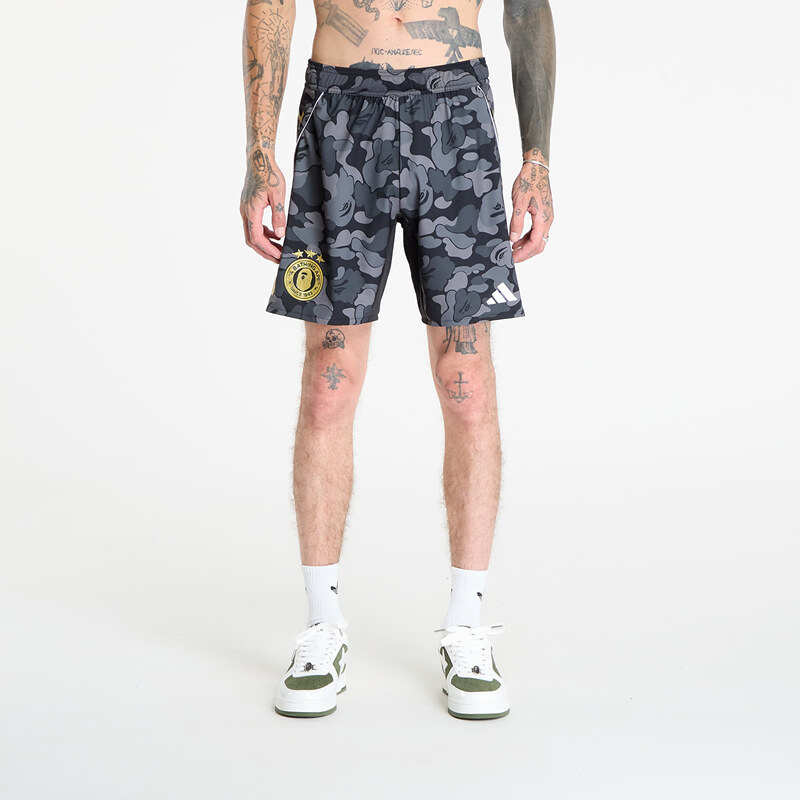 adidas Originals Šortky adidas x BAPE FB Shorts Black S