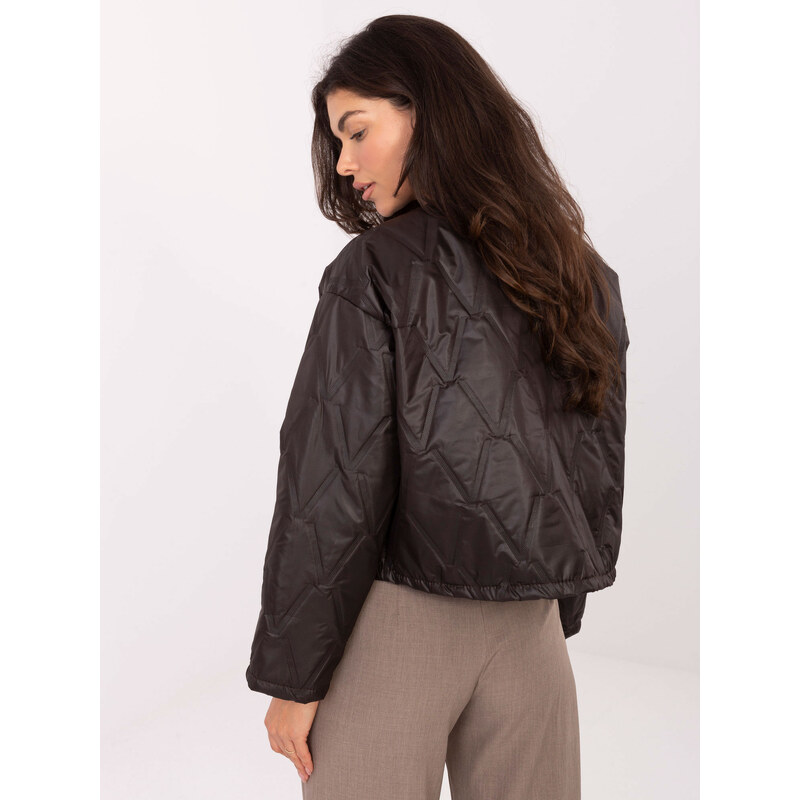 RUE PARIS Jacket-IT-KR-FL8357.82-dark brown