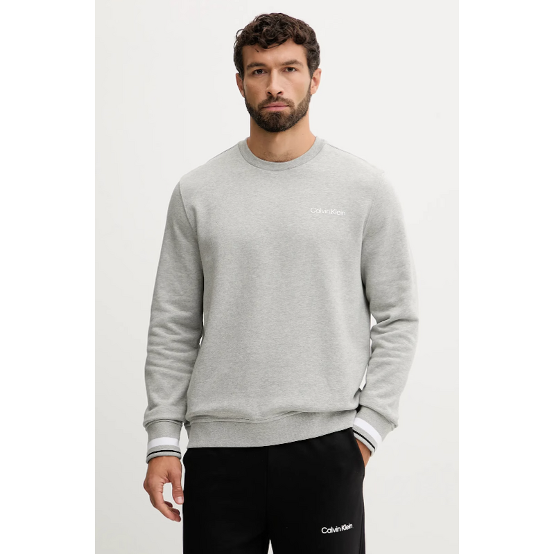 Calvin Klein SWEAT TOP PULLOVER Grey Heather