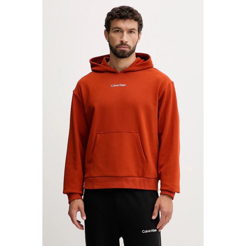 Calvin Klein LIFESTYLE PULLOVER HOODIE Pumpkin