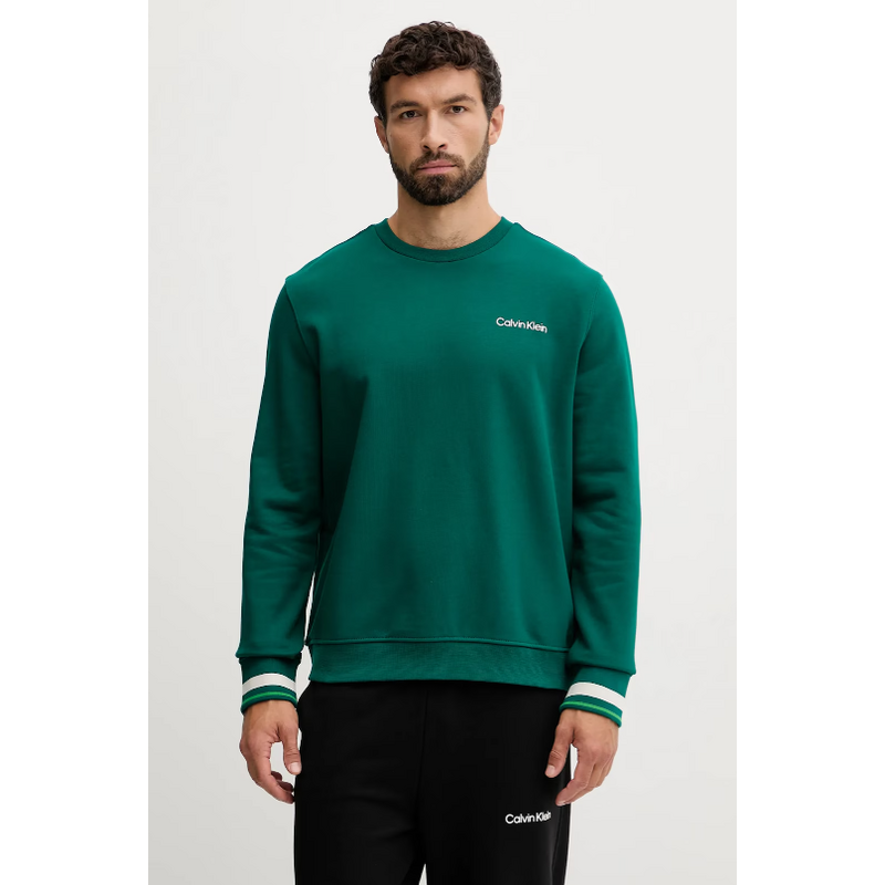 Calvin Klein SWEAT TOP PULLOVER Turf