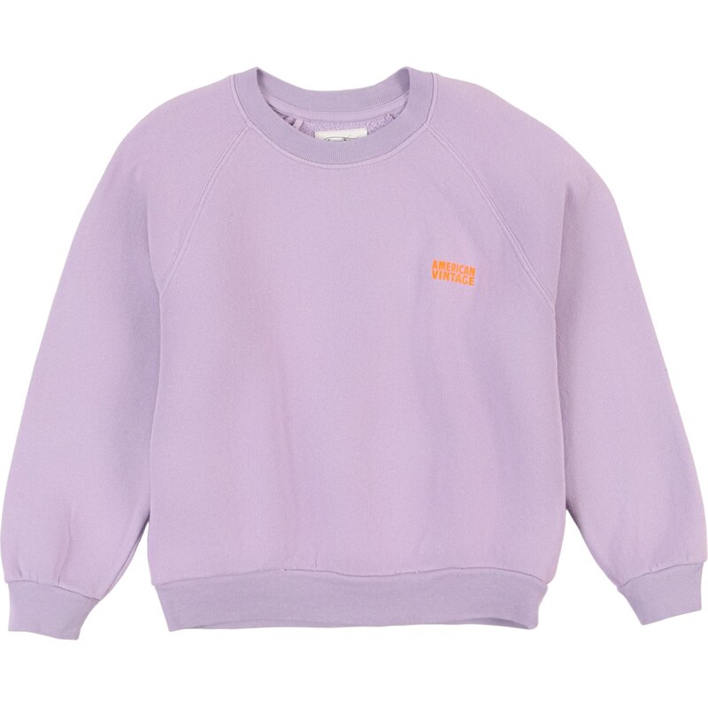 AMERICAN VINTAGE Mikina IZUBIRD šeříková