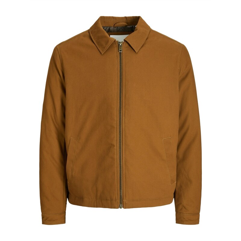 JACK & JONES Přechodná bunda JJEDOVER koňaková