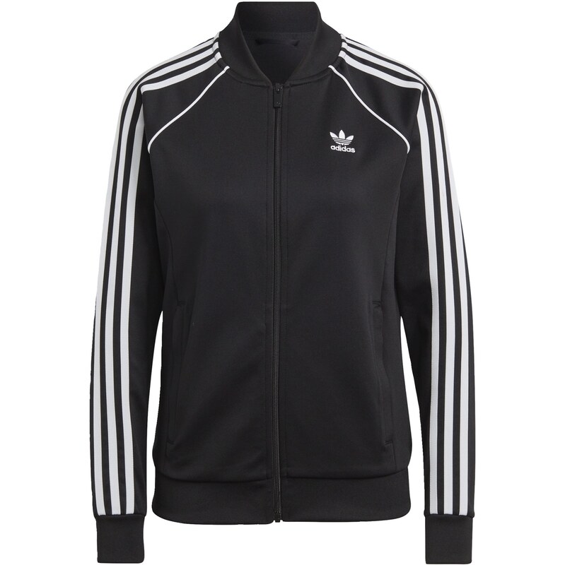 ADIDAS ORIGINALS Mikina Adicolor Classics černá / bílá