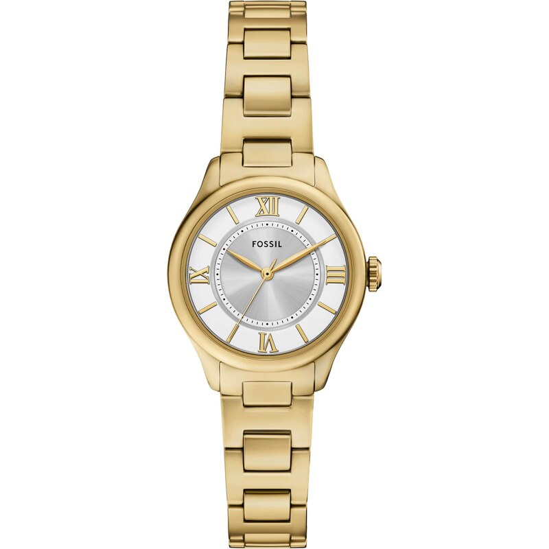 FOSSIL Analogové hodinky GILMORE zlatá / stříbrná / bílá 108657658