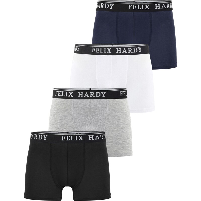 Felix Hardy Boxerky modrá / šedá / černá / bílá