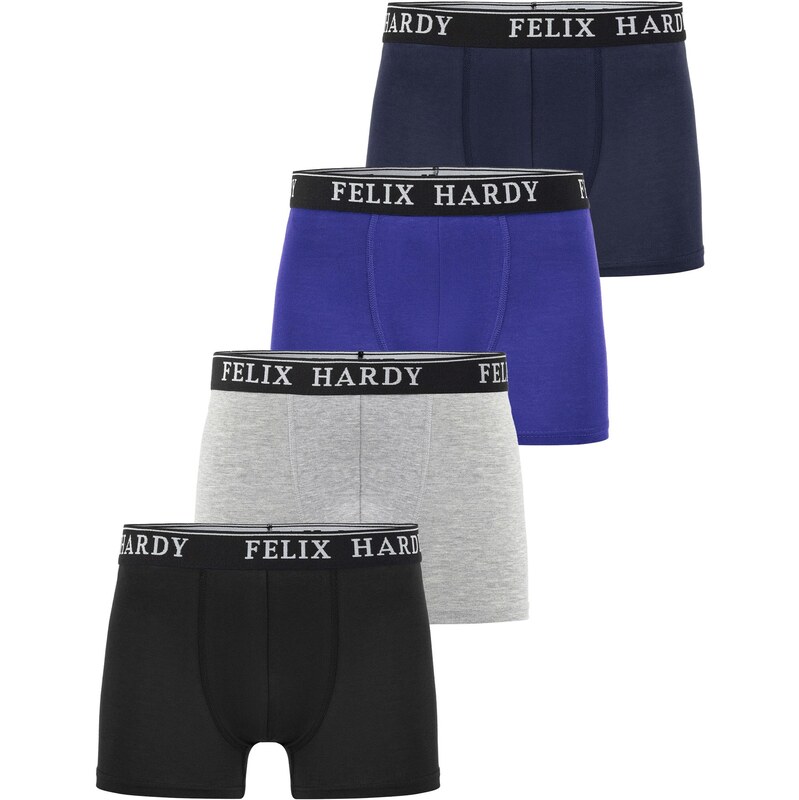 Felix Hardy Boxerky modrá / tmavě modrá / šedá / černá