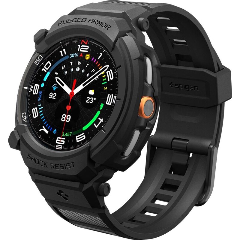 Spigen Rugged Armor Pro Samsung Galaxy Watch8 Classic matte black 108394160