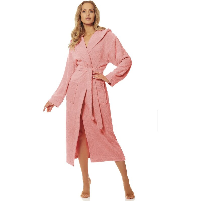 Dlouhý dámský župan L&L 2102 S-2XL