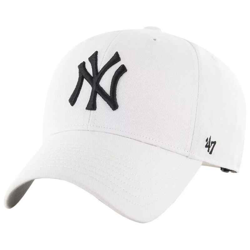 47 Brand 47 Značka MLB New York Yankees Kšiltovka BB-RAC17CTP-WH 108396497