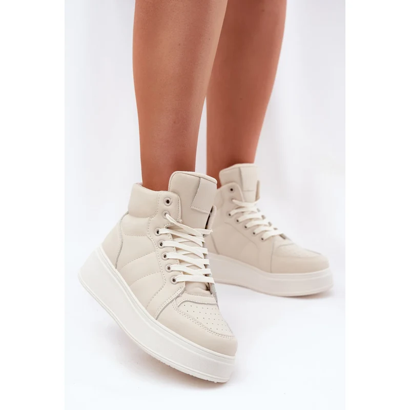 Sportovní boty na platformě model 212720 Step in style 108397696
