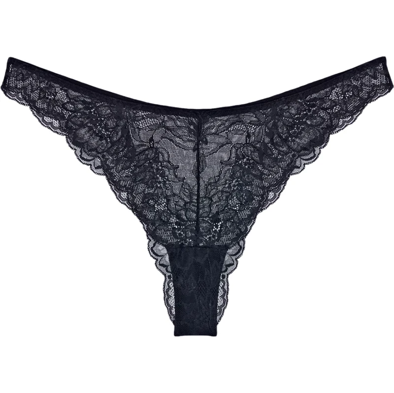 Dámské kalhotky Amourette Charm Highleg Brazilian - BLACK - černé 0004 90531778