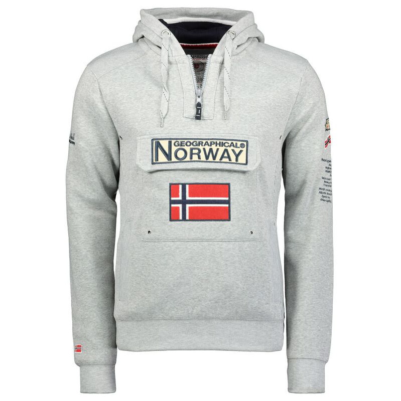 Geographical Norway 3/4 sweatshirt Gymclass 100 M WU4184H/GN B