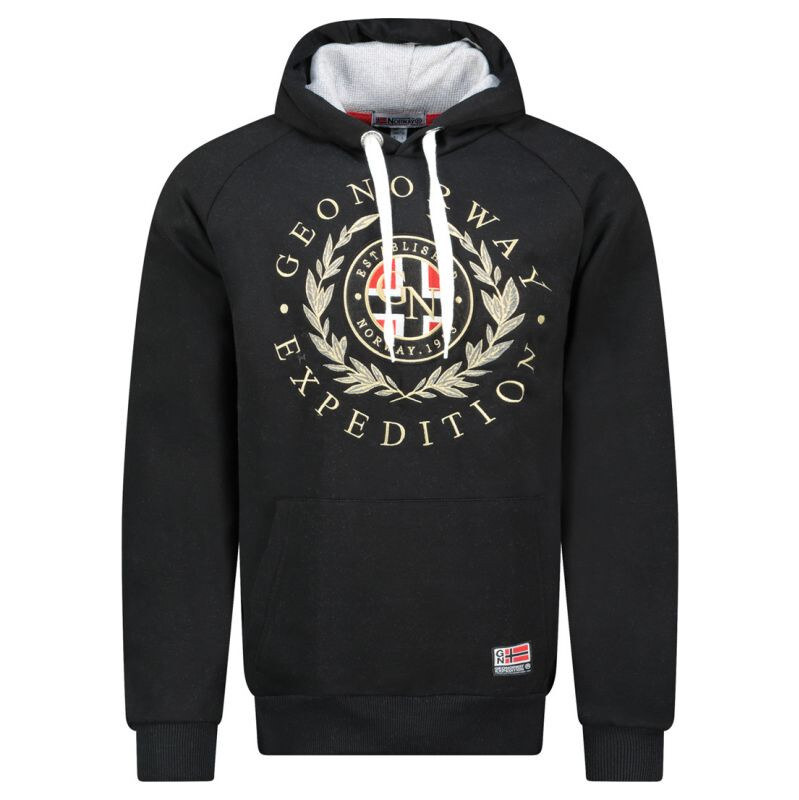 Geographical Norway Giger DB 100 M WZ3045H/GN-černá mikina