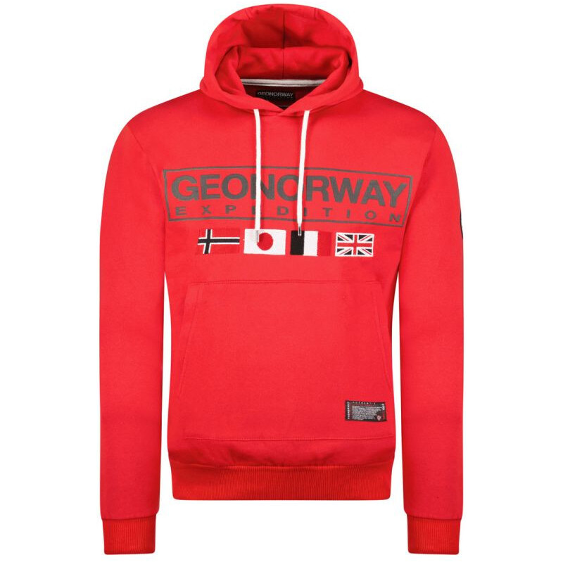 Geographical Norway Great DB 317 M WY8613H/GN-Red Mikina s