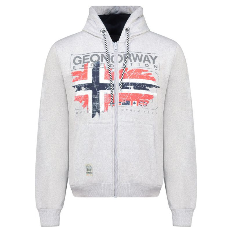 Geographical Norway Geografické Norsko Mikina Grusty Blended DB