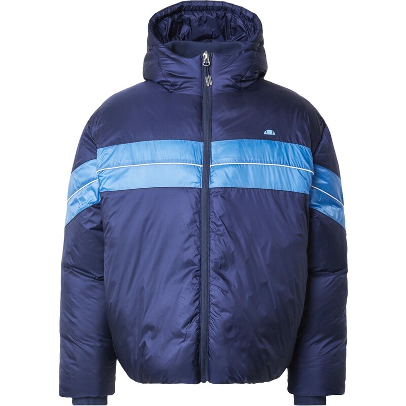 ELLESSE Přechodná bunda Pollas námořnická modř / světlemodrá /