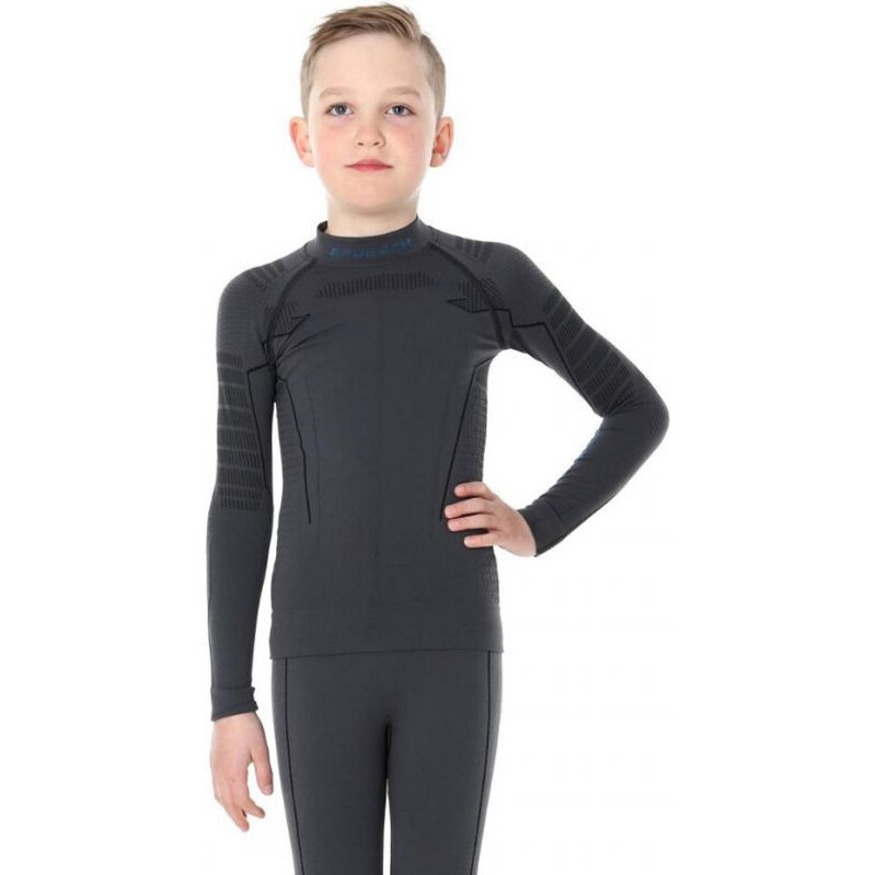 Mikina s kapucí Brubeck Thermo Jr LS13640