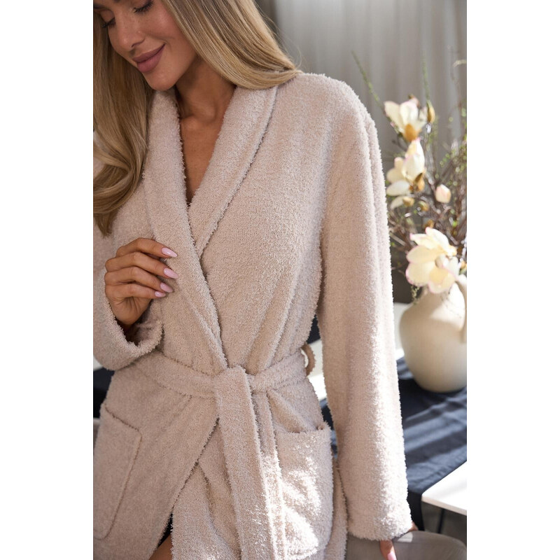 model 21268366 Celeste dlouhý dámský župan M2XL - L&L