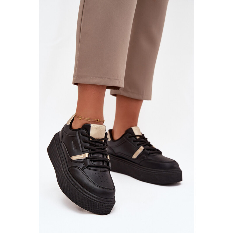 Sportovní boty na platformě model 216466 Step in style