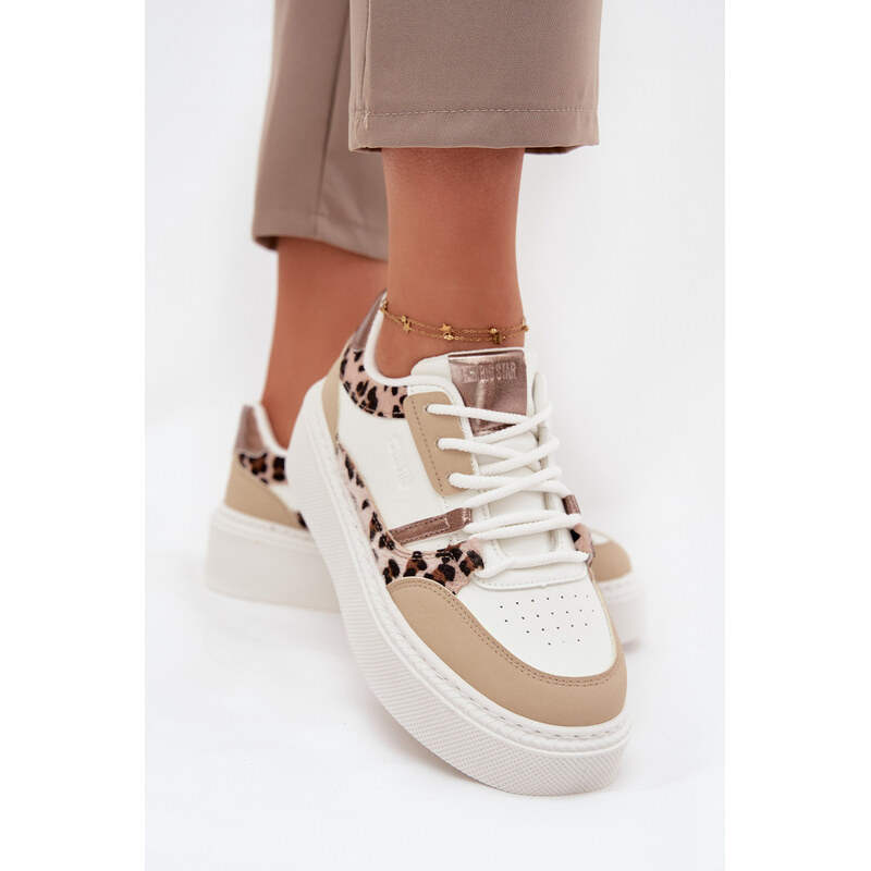 Big Star Shoes Dámské Tenisky Na Platformě Big Star SS274357