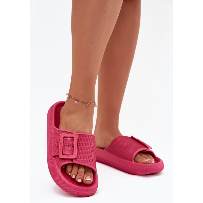 Big Star Shoes Dámské Pěnové Sandály Na Platformě S Přezkou Big