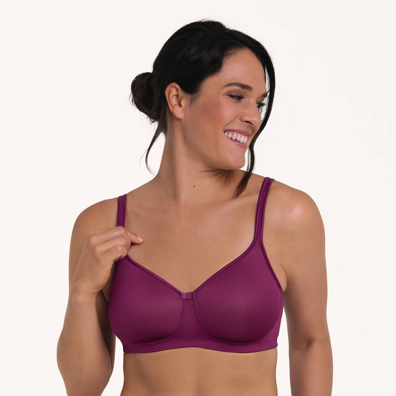 Tonya chirurgická podprsenka s pěnovou výztuží 5706X purple wine - 108402684