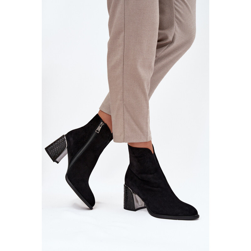 Boty na podpatku model 216831 Step in style 108403386