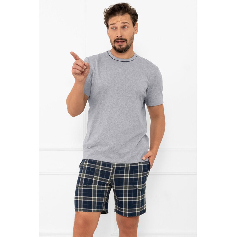 Italian Fashion pánské krátké pyžamo Andreas - bavlna