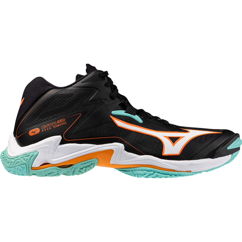Indoorové boty Mizuno Wave Lightning Z8 Mid Shoe pánské 111168696