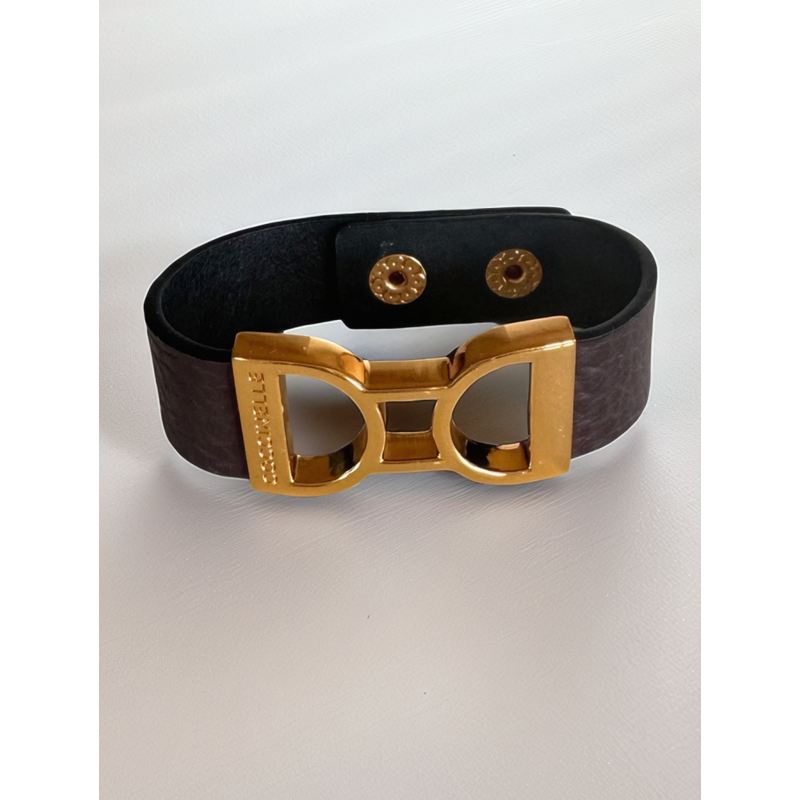 NÁRAMEK COCCINELLE ARLETTIS RIBBON brunette