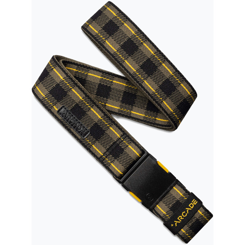 Pásek do kalhot Arcade POW x Joseph Toney crocodile/mustard