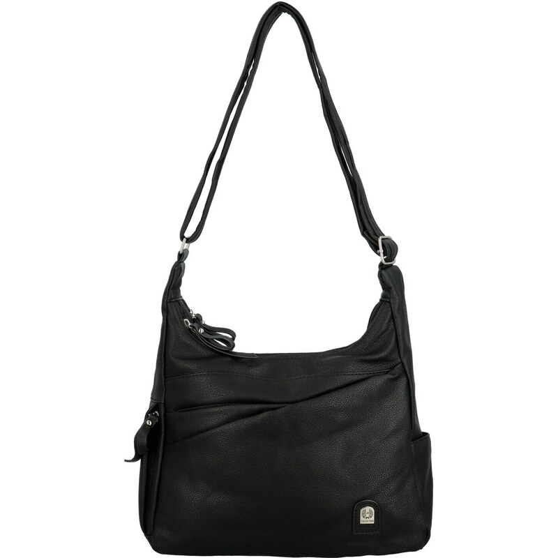 Dámská crossbody kabelka černá - Firenze Kathy černá