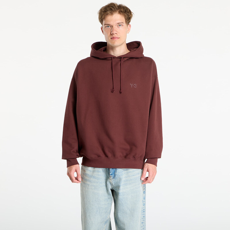 Mikina Y-3 Fl Hoodie UNISEX Mystery Brown S